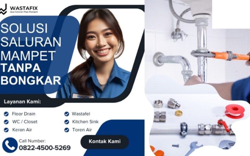 #1 Perbaikan Pipa Mampet Depok Profesional